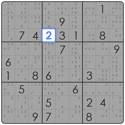 sudoku killer combinations